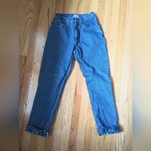 LL Bean flannel lined jeans